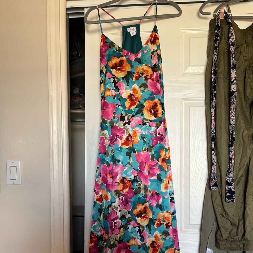 Nicole Miller New York Maxi Dress - Colorful Floral